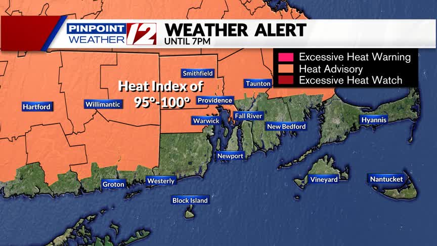 WPRI 12 Weather Now 6/20/24: Hazy, Hot and Humid Today; Not as Hot ...