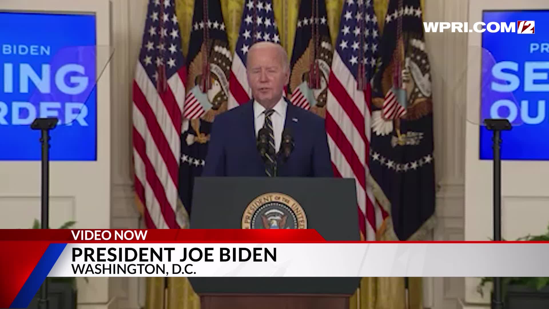 Video Now: Biden announces order to bar migrants who cross our southern ...