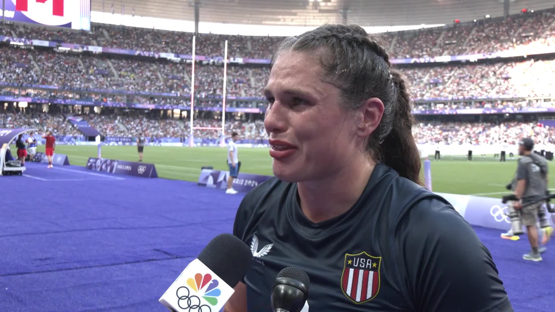 Joyful Women s Rugby Sevens Players Celebrate Bronze At Paris Olympics 
