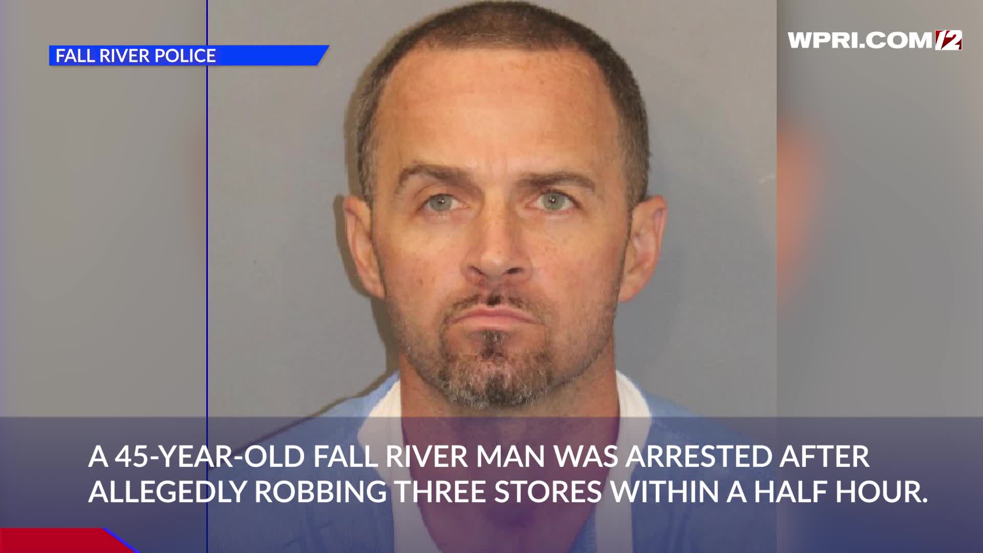 Video Now: Fall River man charged with robbing 3 stores in 30 minutes ...