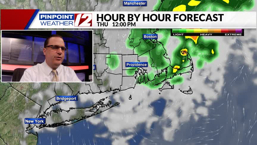 WPRI 12 Weather Now 5/30/24: Rain this Morning, Some Heavy; Drier This ...