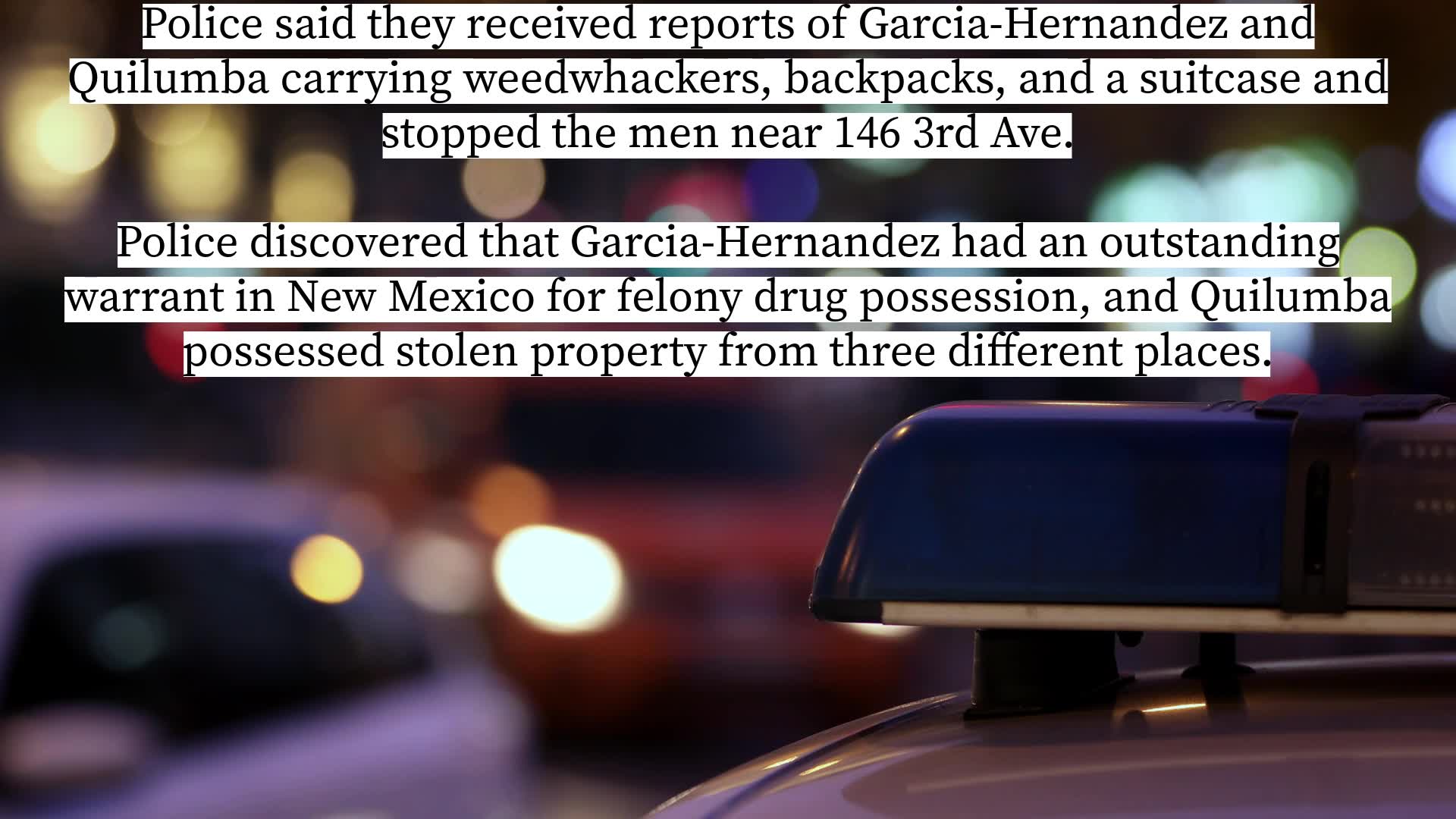 Two men arrested in Rensselaer for alleged burglary, grand larceny ...