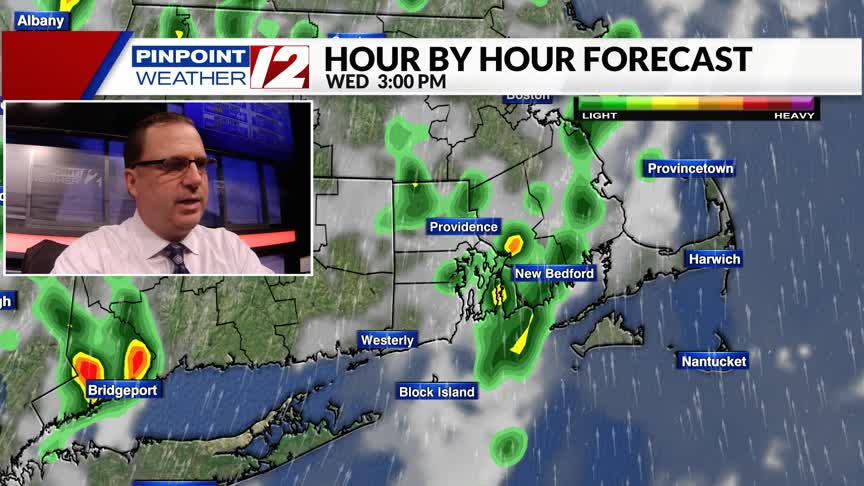 WPRI 12 Weather Now 7/31/24: Showers/T’storm Today; Hot and Humid ...