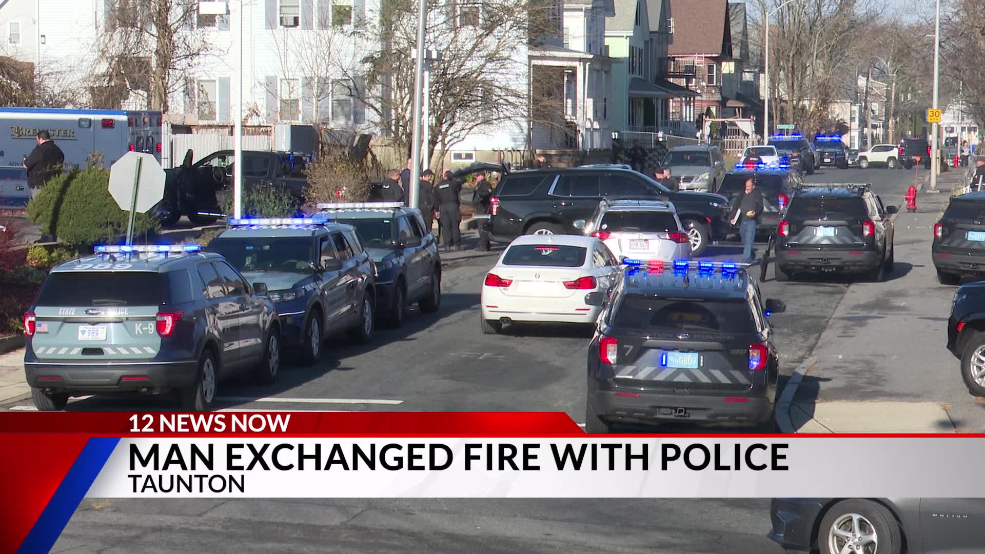 12 News Now: Suspect in custody after shooting at Taunton police – WPRI.com