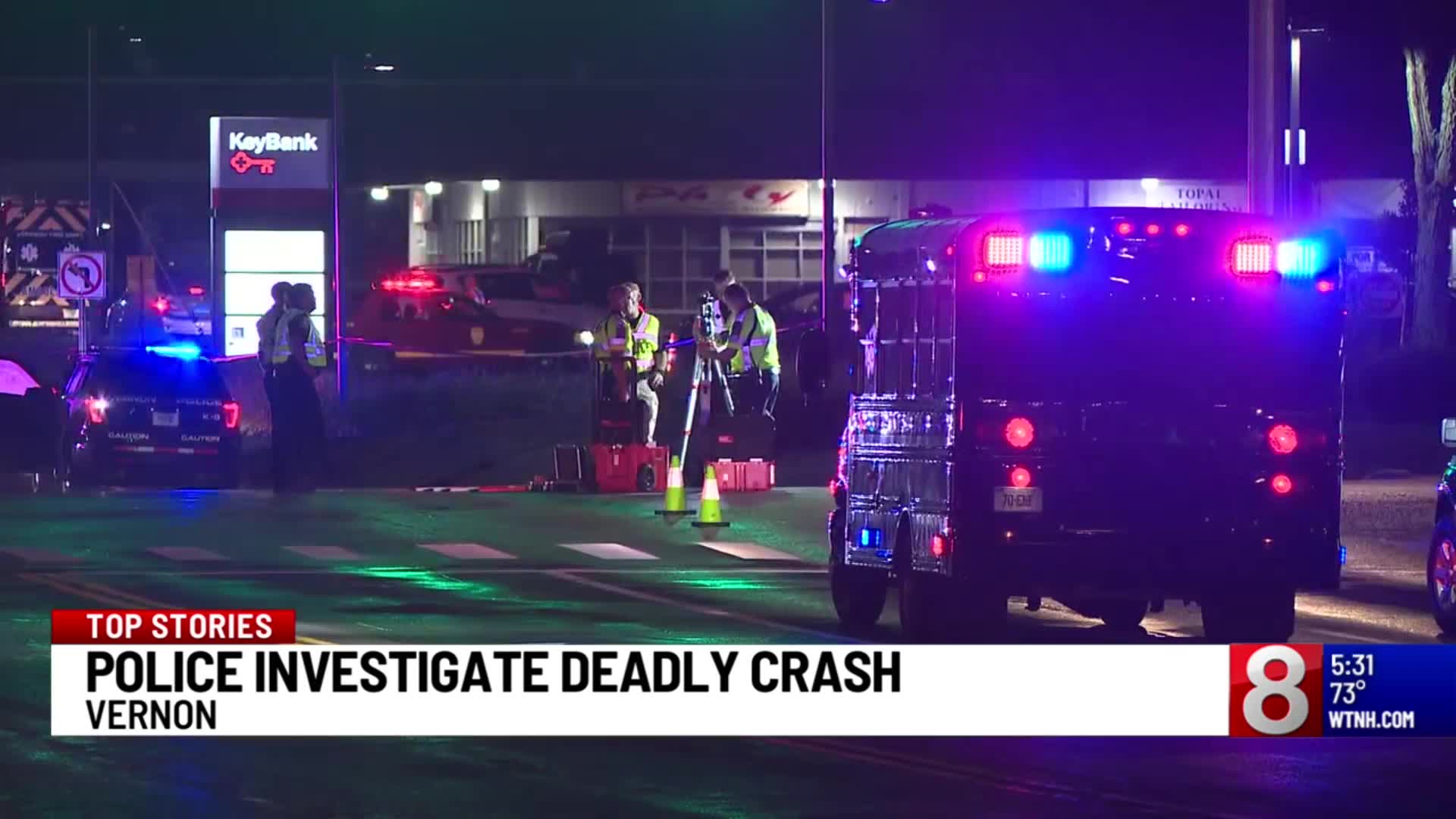 Police investigate fatal crash on Hartford Turnpike in Vernon – WTNH.com