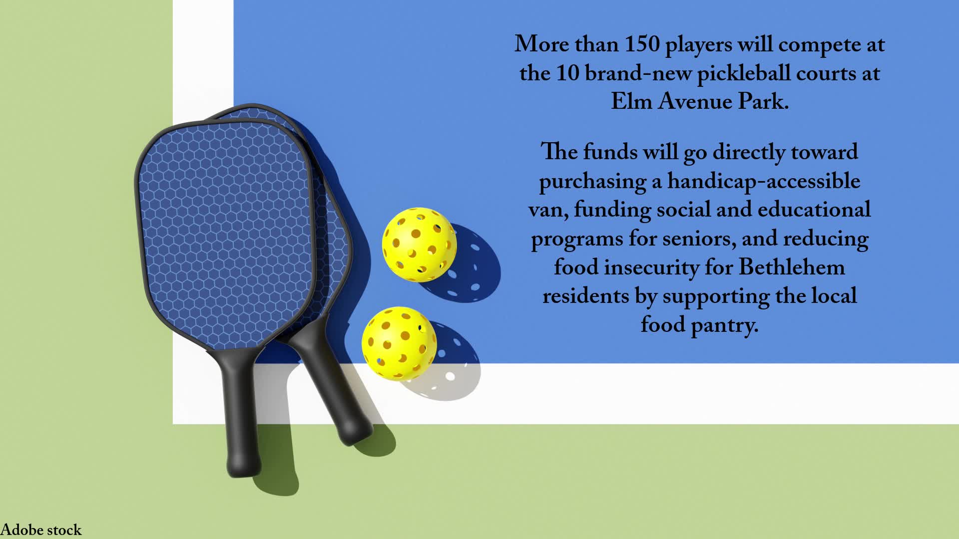 Pickleball Tournament in Bethlehem to support senior services NEWS10 ABC