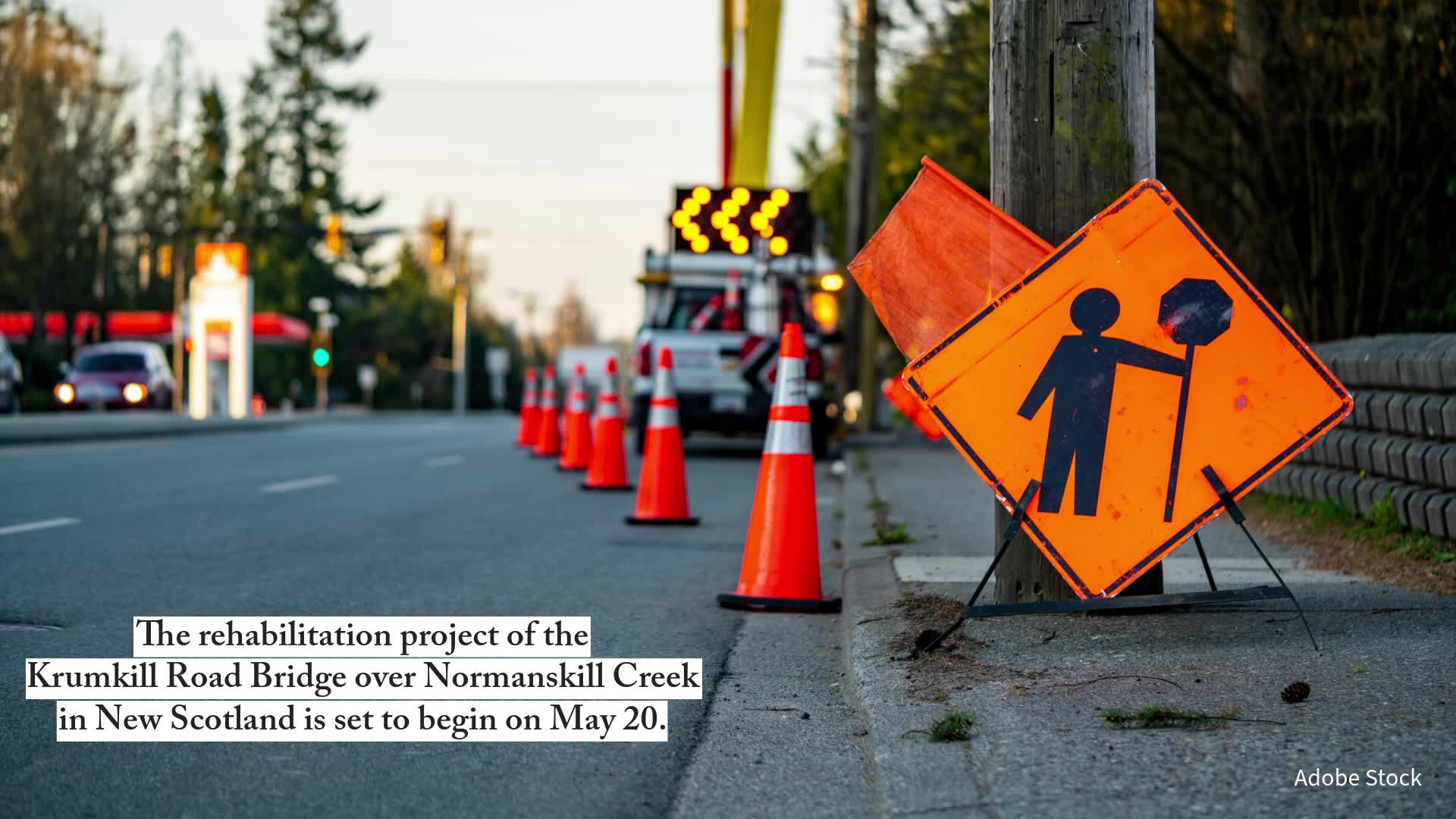 Krumkill Road Bridge lane closure announced NEWS10 ABC