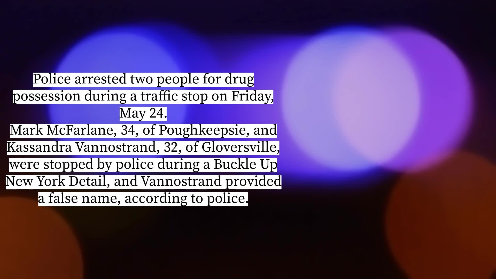 Glens Falls PD makes drug arrest during traffic stop – NEWS10 ABC