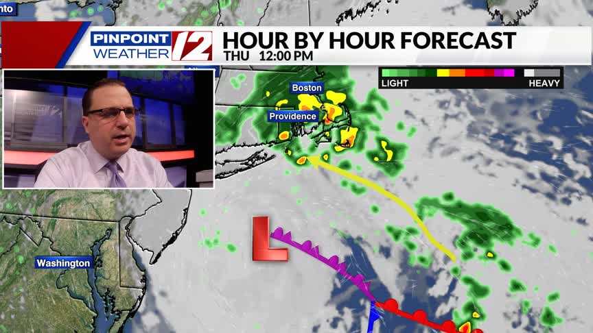 WPRI 12 Weather Now 5/16/24: Rain Today, Heaviest This Morning with T ...